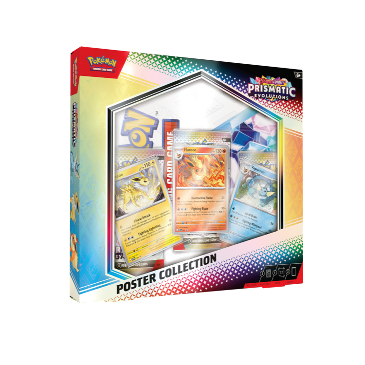 Pokemon TCG : Scarlet & Violet - Prismatic Evolution Poster Collection