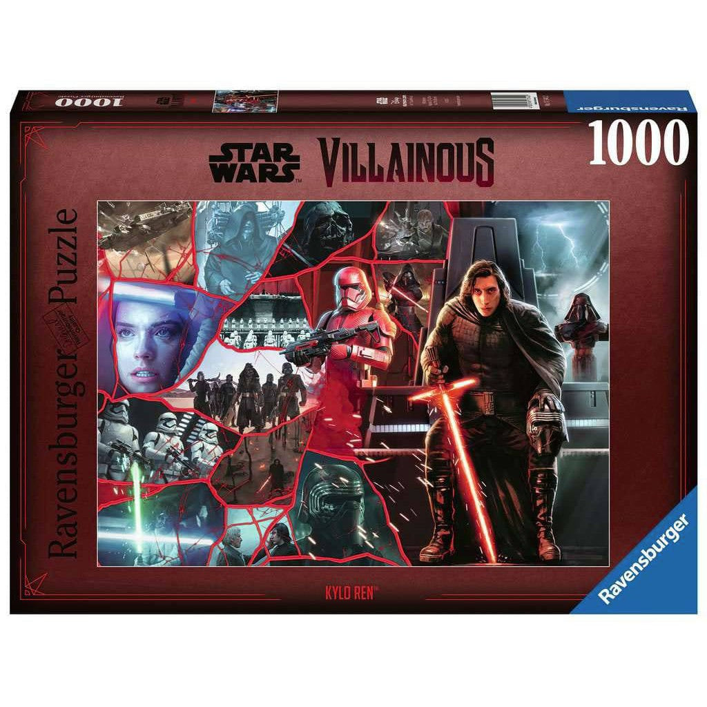 Ravensburger Villainous puzzle Star Wars - Kylo Ren (1000pc)