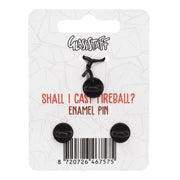 Casting Fireball Spinner Pin