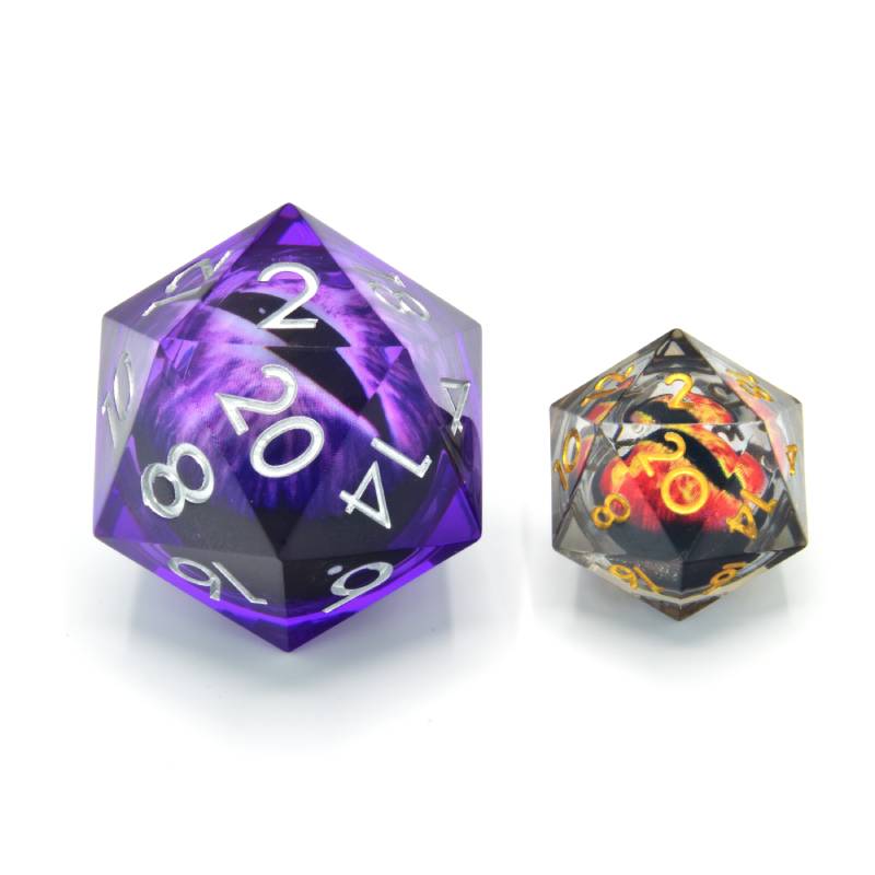 Crit Stones RPG Dice : Void Vision 33mm D20
