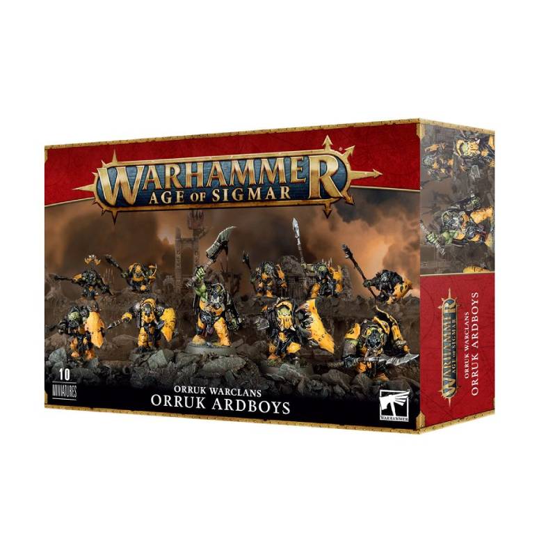 Games Workshop - Warhammer Age of Sigmar : Orruk Warclans - Orruk Ardboyz