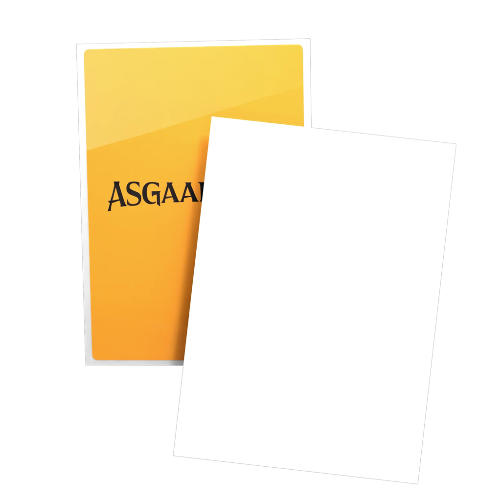 Asgaardian Standard Sleeves - Plain White
