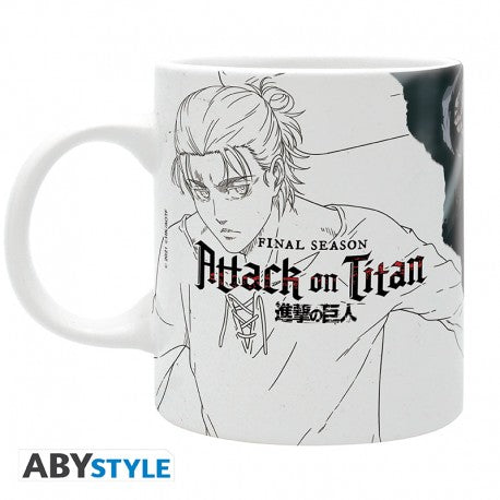 ATTACK ON TITAN - Mug - 320 ml - S4 key art