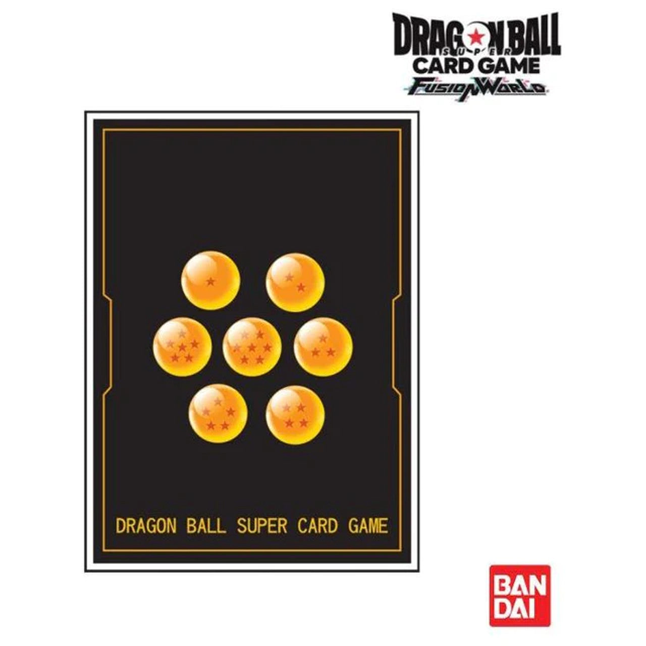 dragon ball super card game sleeves Fusion World Official Card Son Goku JAPAN With a pack containing 64 sleeves Dragon Ball Super TCG: Fusion