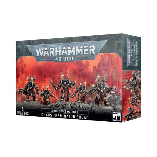 Games Workshop - Warhammer 40000 : Chaos Space Marines - Chaos Terminator Squad
