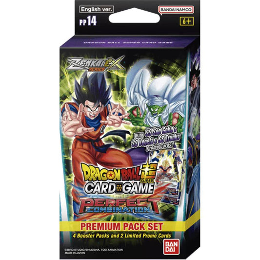 Dragonball Super Card Game Zenkai 06 Perfect Combination Premium Pack Set