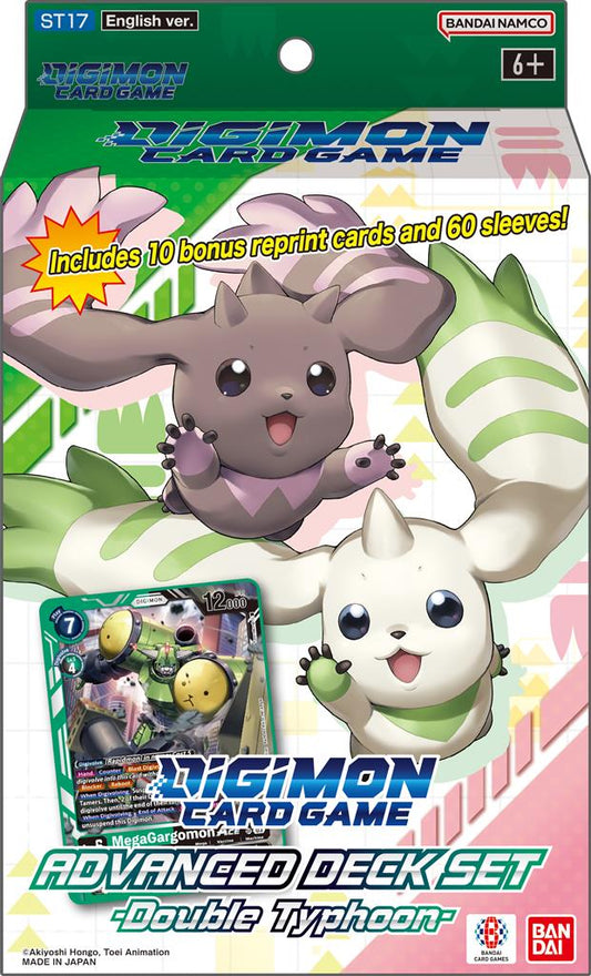 Digimon Card Game : Advanced Deck Set -Double Typhoon- (ST17)