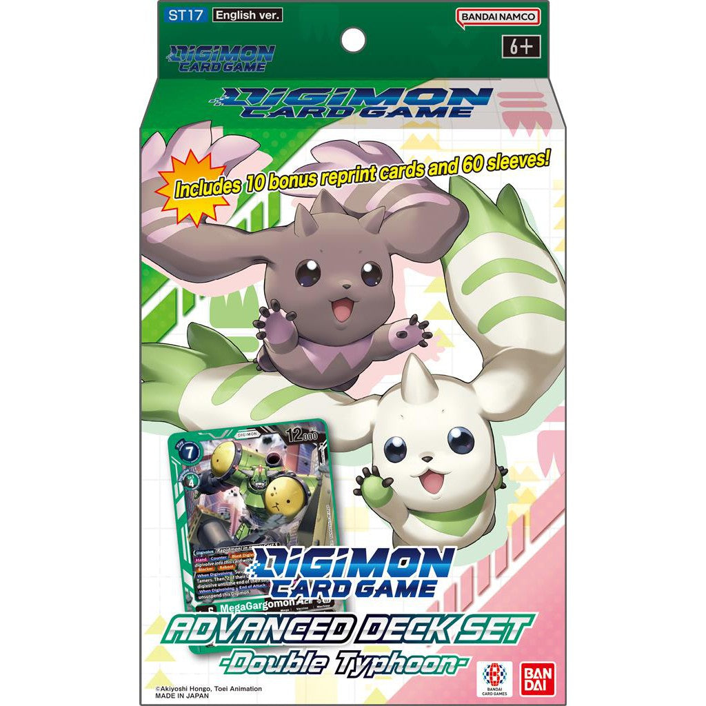 Digimon Card Game : Advanced Deck Set -Double Typhoon- (ST17)