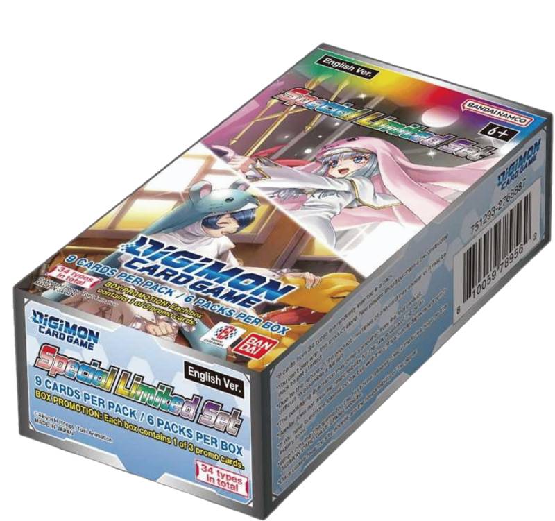 Digimon Card Game - Special Limited Booster display (6 packs)