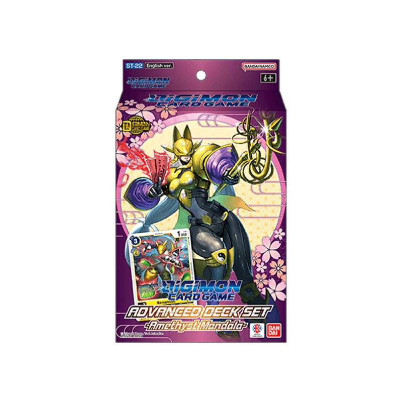 Digimon Card Game : Advanced Deck Set - Amnethyst Mandala (ST22)