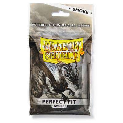 Dragon Shield Perfect Fit Inner Sleeves (100) - Clear/Smoke