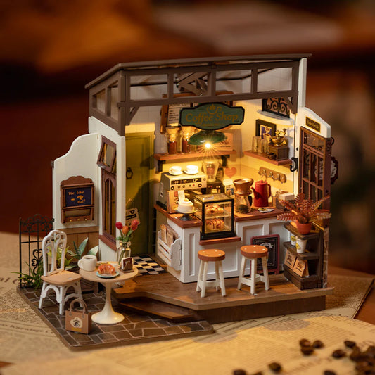 Robotime : DIY Miniature House - DG162 Slow Life Café