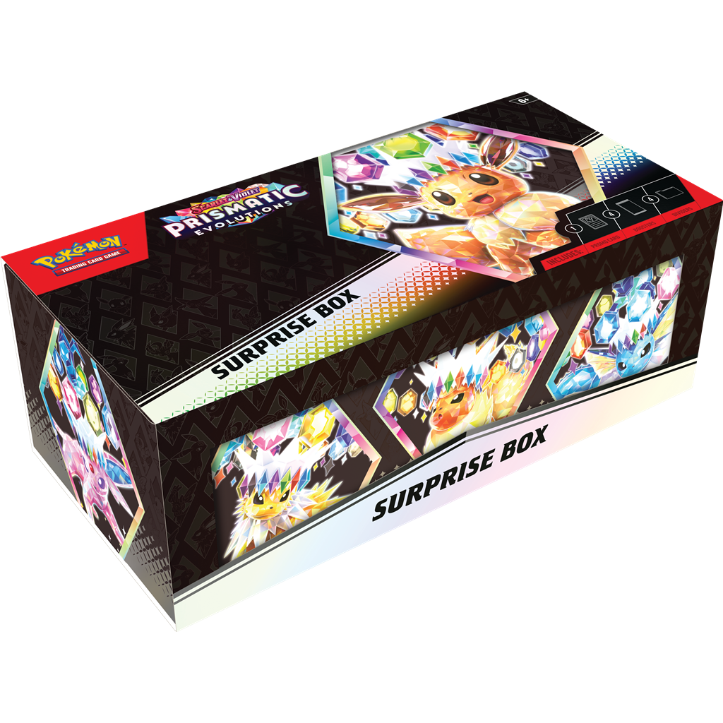 Pokemon Prismatic Evolutions Surprise Box