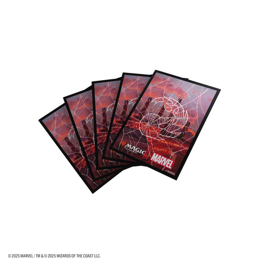 Magic: The Gathering | Marvel's Spider-Man Premium Art Sleeves - Spider-Man Mountain