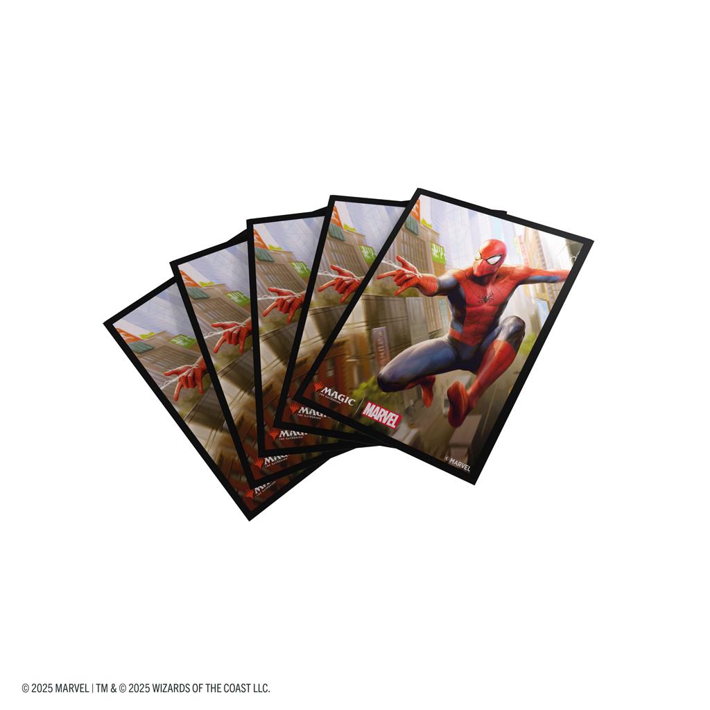 Magic: The Gathering | Marvel's Spider-Man Premium Art Sleeves - Spider-Man