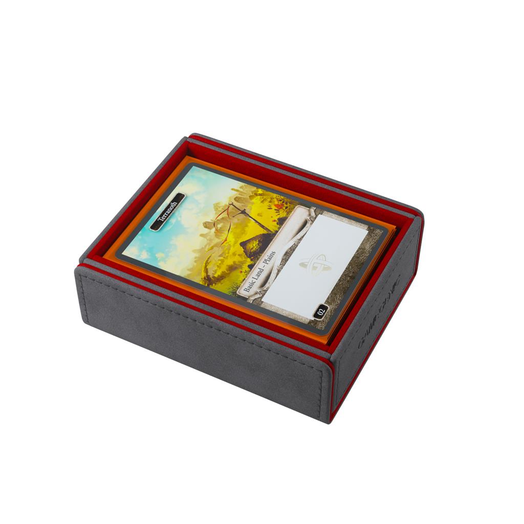 TOKEN KEEP GRAY/RED