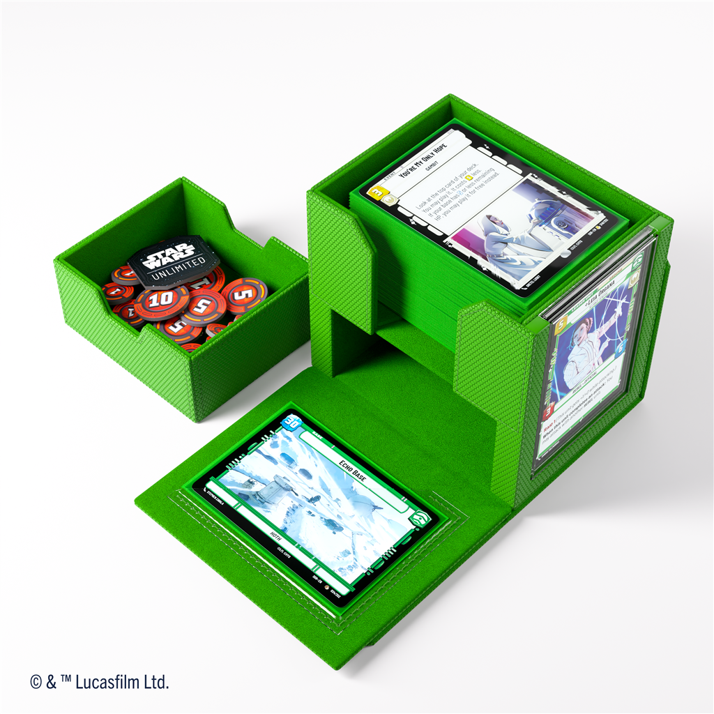 Gamegenic : Star Wars Unlimited Deck Pod green