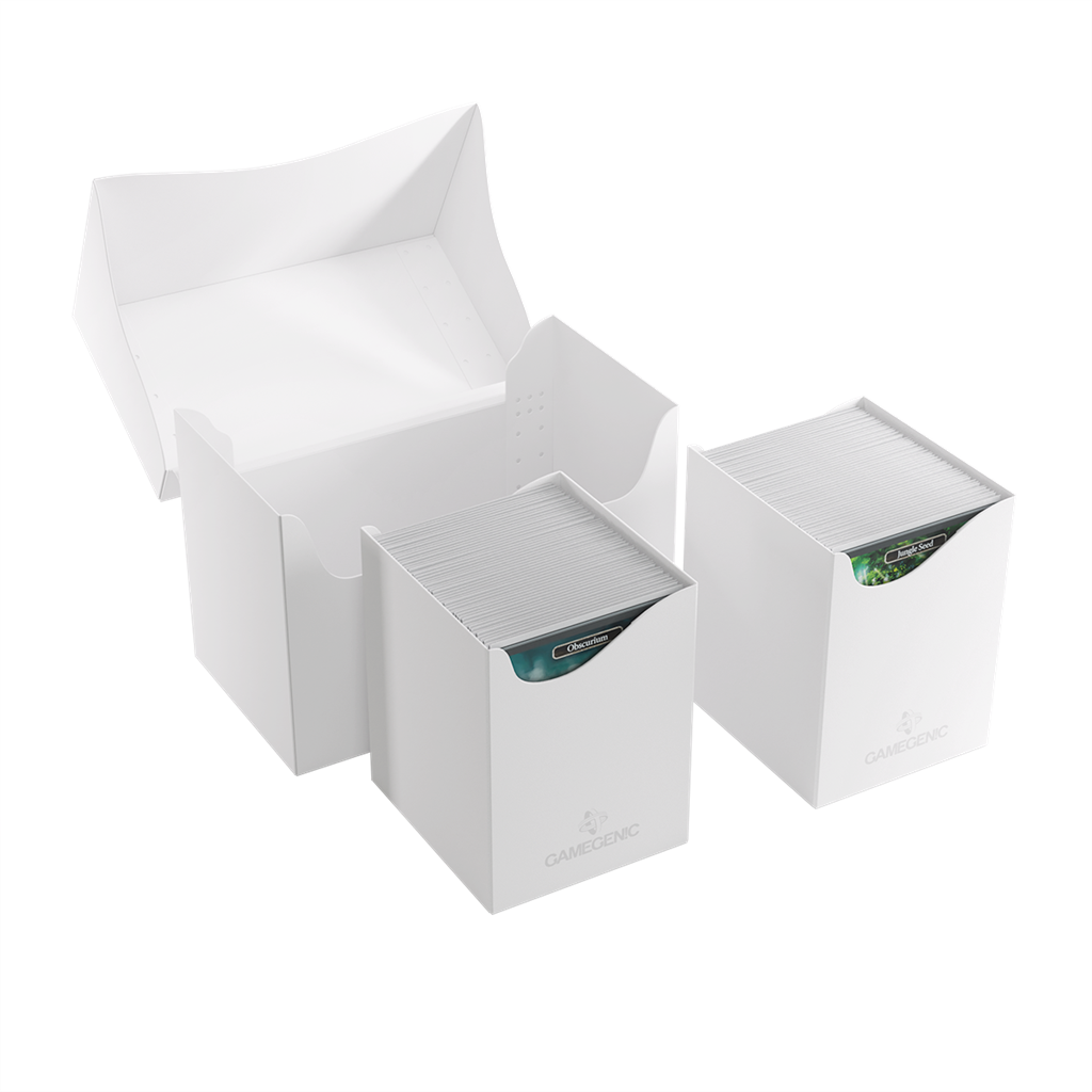 Double DECKBOX DECK HOLDER 200+ white