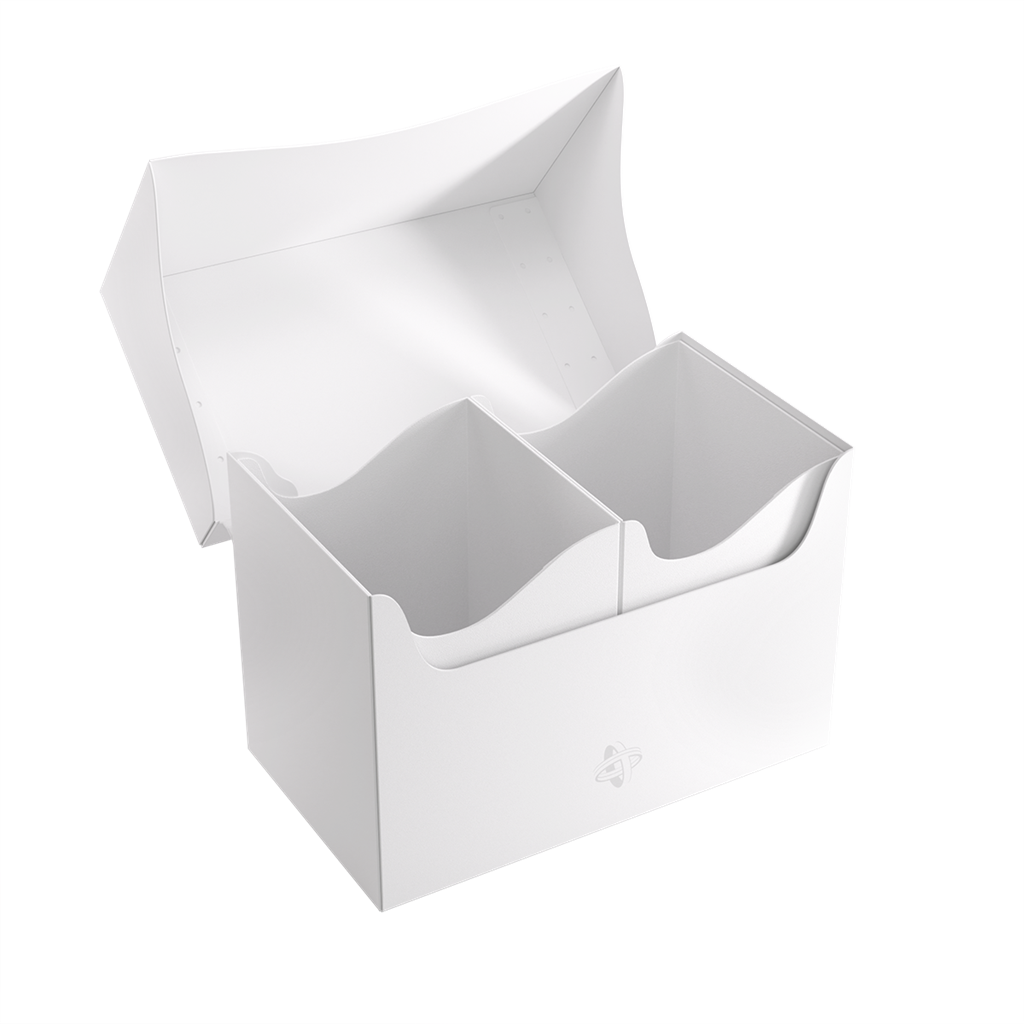 Double DECKBOX DECK HOLDER 200+ white