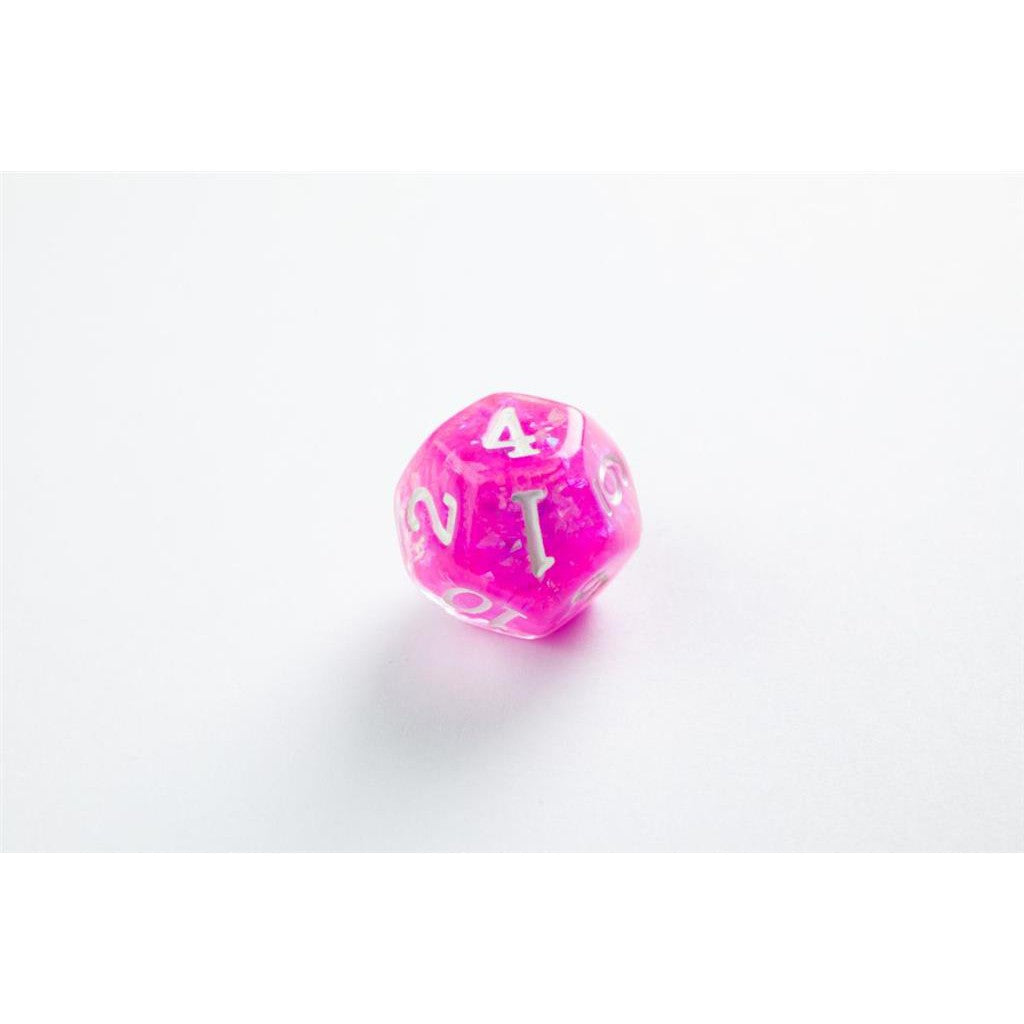DICE CANDY-LIKE SERIES RASPBERRY RPG DICE SET 7PCS