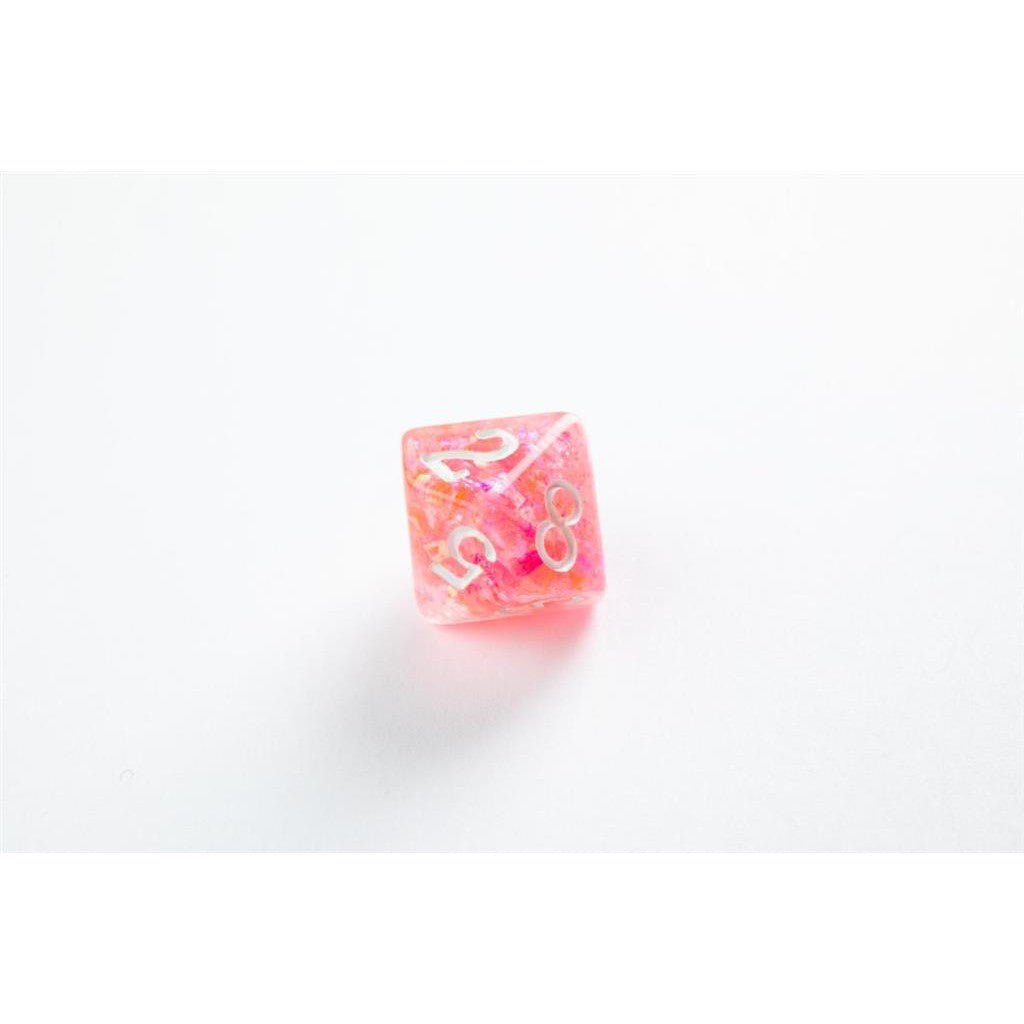DICE CANDY-LIKE SERIES PEACH RPG DICE SET 7PCS
