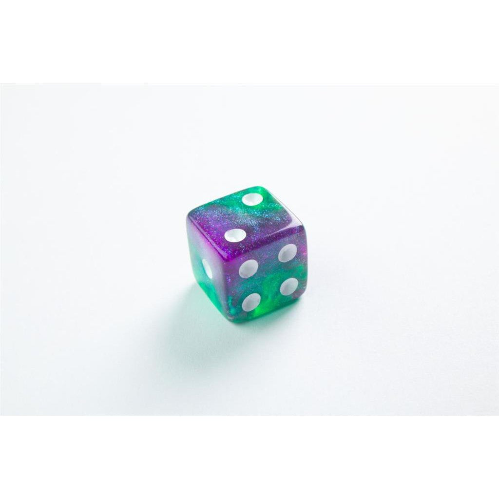DICE GALAXY SERIES AURORA D6 DICE SET 12PCS