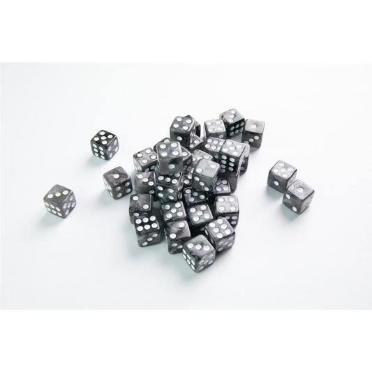 DICE GALAXY SERIES MOON D6 DICE SET 36PCS
