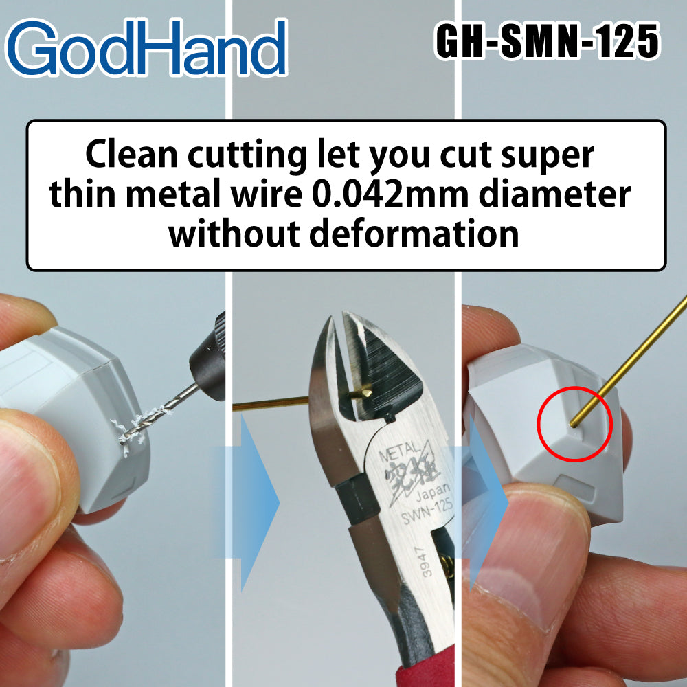 GodHand : Metal Line Nipper  GH-SWN-125