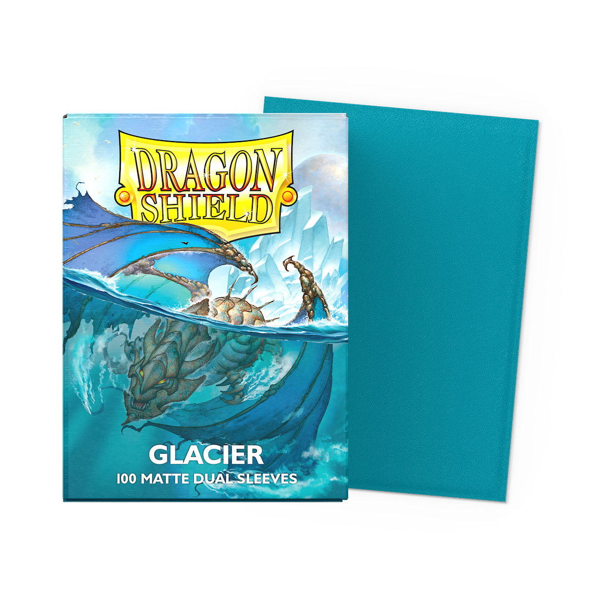 Dragon Shield Dual Matte sleeves (100) - Glacier