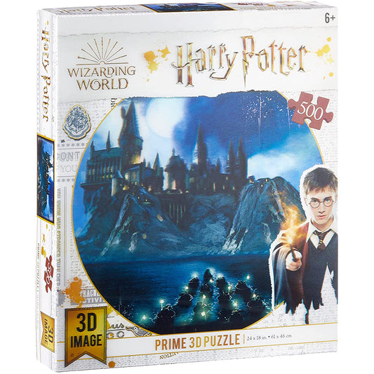 Wizarding World : Harry Potter Hogwarts 3D image puzzle (500pc)