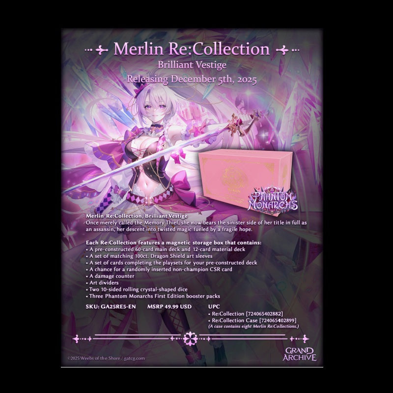 Grand Archive: ReCollection deck - Merlin: Brilliant Vestige