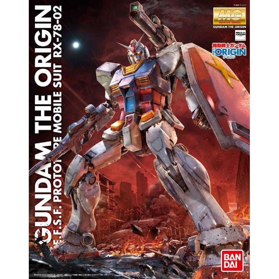 RX-78-02 Gundam The Origin MG 1/100