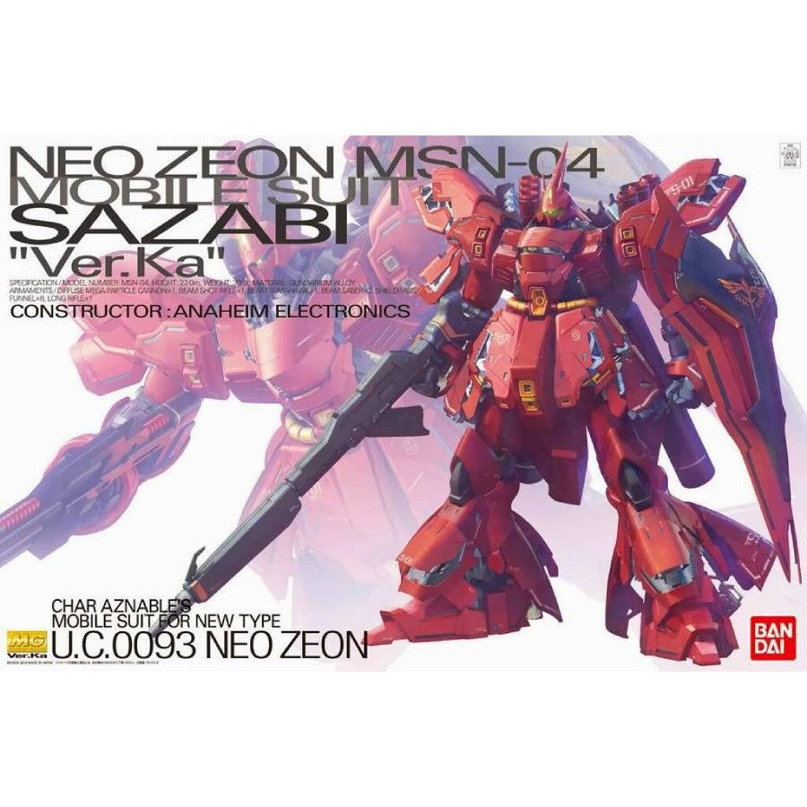 MSN-04 Sazabi Ver.Ka MG 1/100
