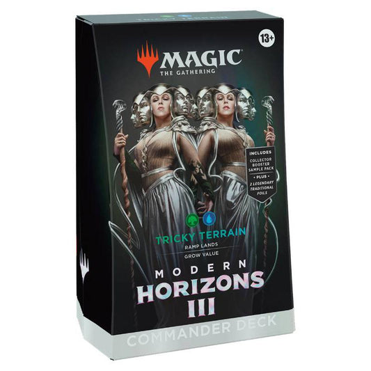 Magic the Gathering: Modern Horizons III Commander deck Tricky Terrain