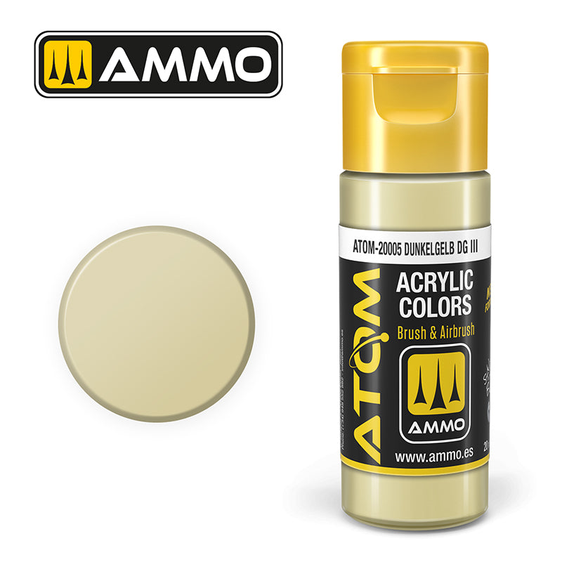 Ammo - Mig : Atom - Dunkegelb DG III 20 ML