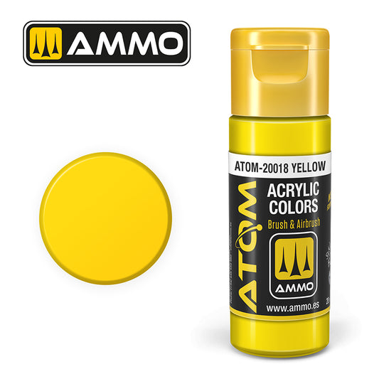 Ammo - Mig : Atom - Yellow 20ML