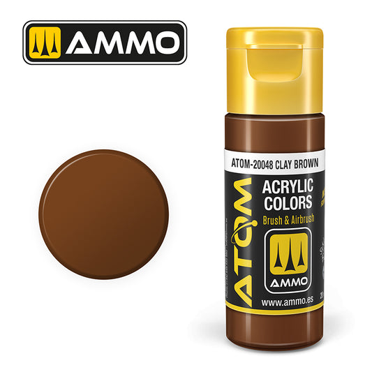 Ammo - Mig : Atom - Clay Brown 20ML