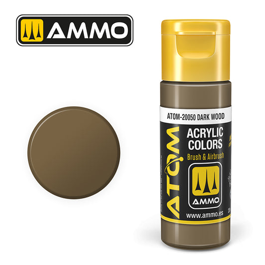 Ammo - Mig : Atom - Dark Wood 20ML