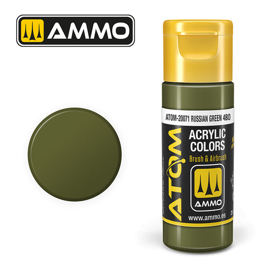 Ammo - Mig : Atom - Russian Green 4BO 20ML
