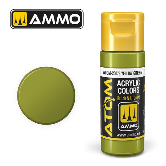 Ammo - Mig : Atom - Yellow Green 20ML