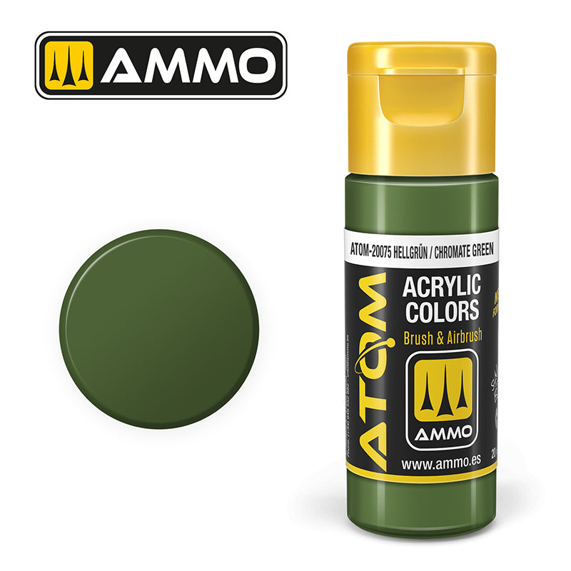 Ammo - Mig : Atom - Hellgrun / Chromate Green 20ML