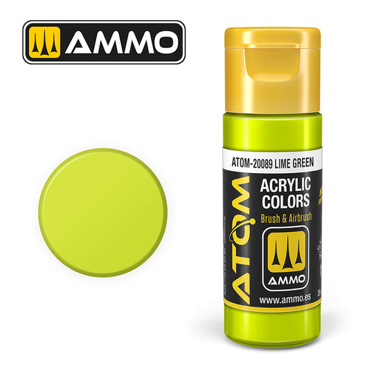 Ammo - Mig : Atom - Lime Green 20ML