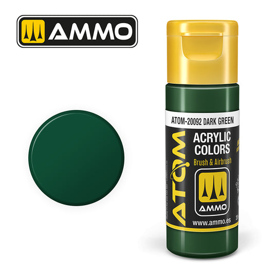 Ammo - Mig : Atom - Dark Green 20ML