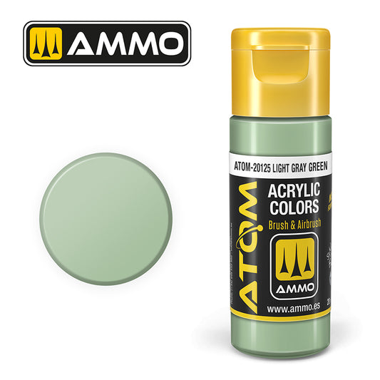 Ammo - Mig : Atom - Light Gray Green 20ML
