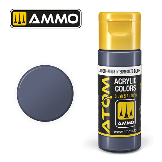 Ammo - Mig : Atom - Intermediate Blue 20ML