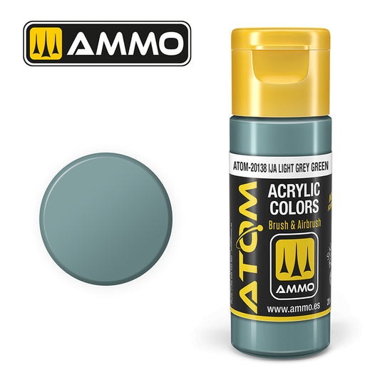 Ammo - Mig : Atom - Light Grey Green 20ML