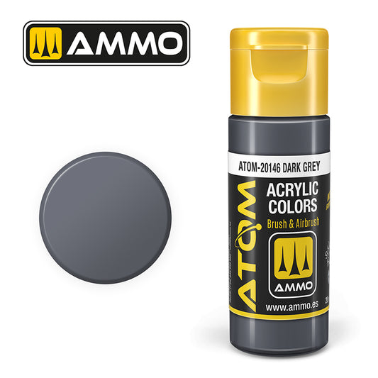 Ammo - Mig : Atom - Dark Grey 20ML