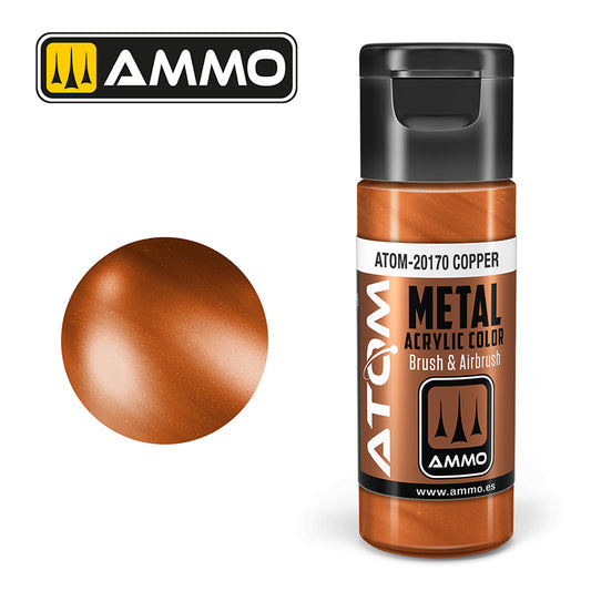 Ammo - Mig : Atom - Copper 20ML