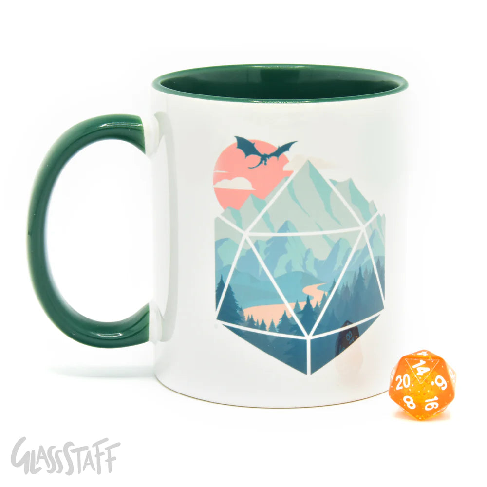 Glasstaff - A d20 Scene Gift Mug