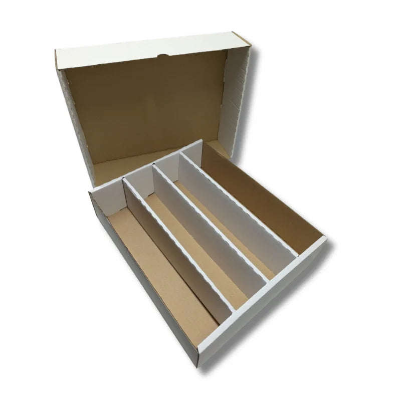 Cardboard Box with Lid for Storage of 4000 Cards